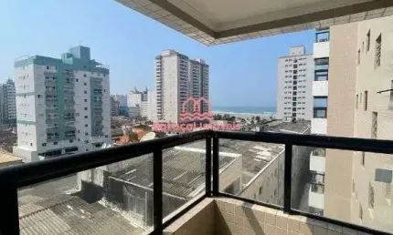 Apartamento à venda 2 quartos sendo 1 suíte em mirim, praia grande - sp