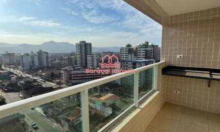 Apartamento à Venda em Mirim, Praia Grande - SP PRÉDIO FRENTE MAR