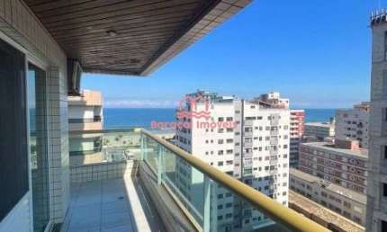 Apartamento à Venda em Tupi, Praia Grande - SP COM VISTA MAR MOBILIADO