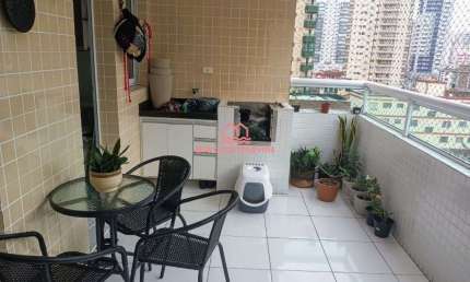 Apartamento com 2 quartos à venda na Rua Carajás, 86, Tupi, Praia Grande