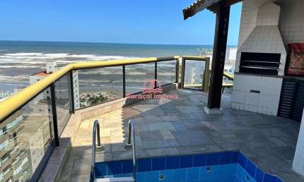Cobertura em condomínio à Venda em Aviação, Praia Grande - SP
