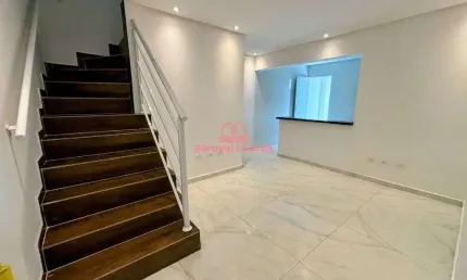 Sobrado à venda em jardim imperador, praia grande - sp