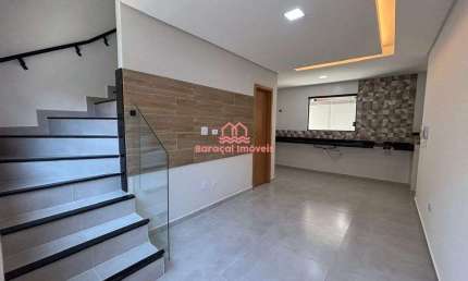 Sobrado em condomínio 2 Dormitórios à venda, 54m² por R$314.900- Vila Mirim -PG