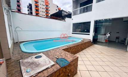 CASA 3 DORMITÓRIOS COM PISCINA E ESPAÇO GOURMET R$ 820 MIL ,TUPI PRAIA GRANDE