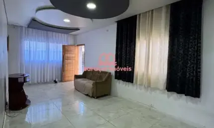 Casa com 2 quartos para Alugar com Edícula em Solemar, Praia Grande - SP