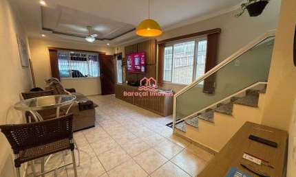 SOBRADO 3 DORMITÓRIOS COM 1 SUITE 2 VAGAS R$ 860.000,00 PRAIA GRANDE