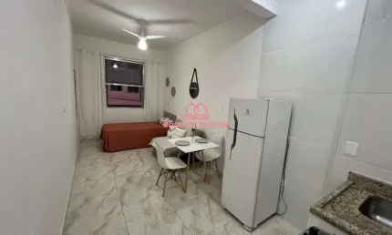 kitnet com 1 Quarto à venda, 25m² por R$210.000- Aviação -Praia Grande/SP
