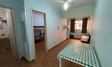 Apartamento 1 Quarto à venda, 55m² por R$ 235.000 - Vila Tupi -Praia Grande/SP