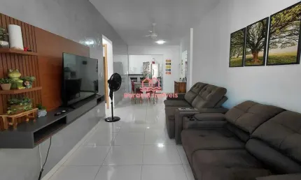 Apartamento para aluguel mobiliado, aviação, 2 dorm, 2 suítes,2 vagas, vista mar