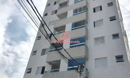 Apartamento 1 quarto sacada gourmet, lazer completo forte praia grande