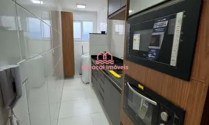 Apartamento à venda 2 quartos 1 suíte, praia grande - sp r$400.000,00