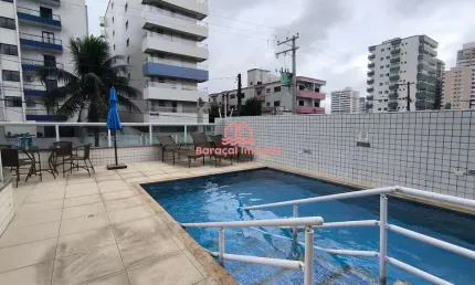 Apartamento de 02 dormitórios com churrasqueira na sacada Vila Guilhermina