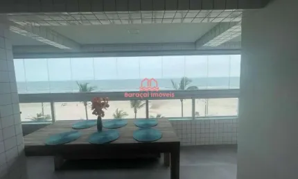 Lindo Apartamento  frente mar todo mobiliado em Jd Real, Praia Grande - SP