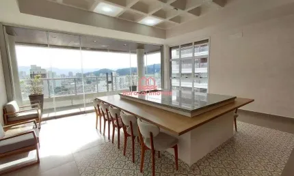 Excelente apartamento à venda no canto do forte, 2 suítes, churrasqueira e lazer