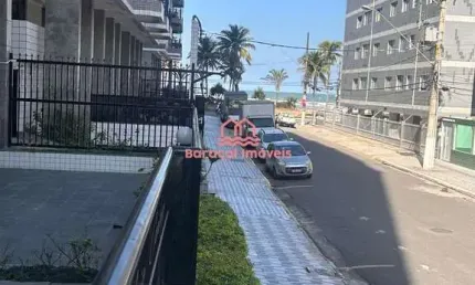 Apartamento 1  dormitório a 100 metros do mar todo mobiliado vila tupi