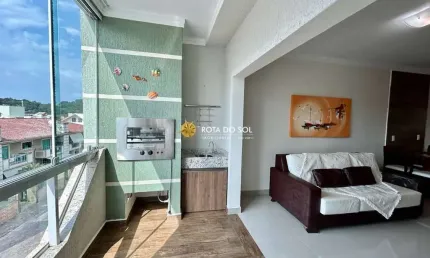 Costa mar residencial apartamento 3 quartos mobiliado praia centro bombinhas