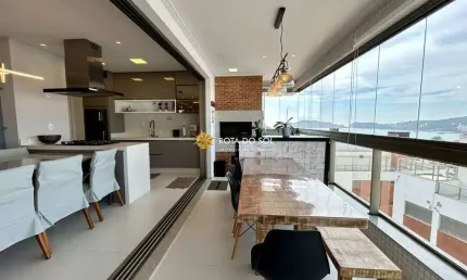 Punta Blu Residence Apartamento decorado vista mar 4 quartos à venda Praia de Bombinhas