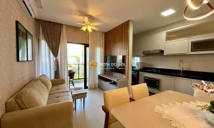 Sunrise residence apartamento 2 suítes mobiliado praia bombinhas sc