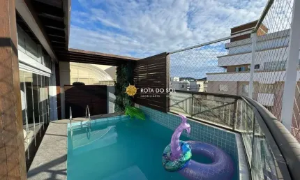 Villa Mallorca Residencial Cobertura 3 quartos mobiliada Praia Bombas Bombinhas SC