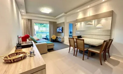Águas azuis residencial apartamento 2 suítes à venda praia centro bombinhas sc