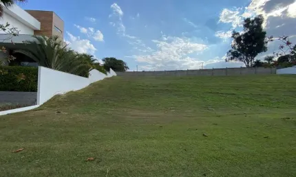 'lindo terreno de 788 m² no condomínio alphaville nova esplanada 2'