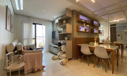 Exclusividade e Sofisticação em 59m²: Apartamento com Acabamento Premium no Condomínio JR Campolim
