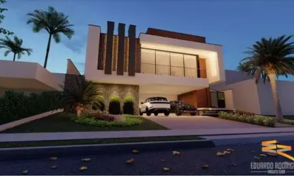 Linda Casa no Condomínio Alphaville Nova Esplanada 4  com 400m².