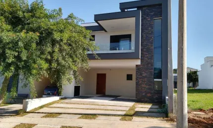 Lindo sobrado no condomínio terras de são francisco com  200m².