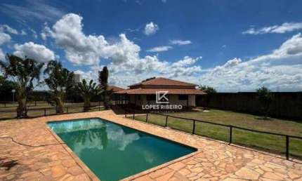 Chácara com 3 dormitórios para alugar, 1 m² por R$ 11.110,00/mês - Zona Rural - Santa Bárbara D'Oeste/SP