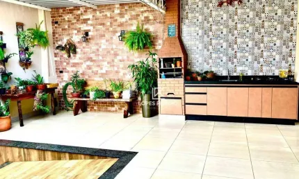 Casa com 3 dormitórios à venda, 140 m² por R$ 585.000,00 - Terra Azul - Santa Bárbara D'Oeste/SP