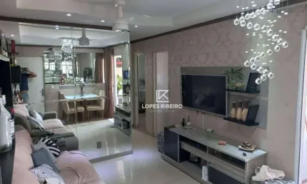Apartamento com 2 dormitórios à venda, 53 m² por R$ 280.000,00 - Planalto do Sol II - Santa Bárbara D'Oeste/SP