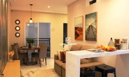 Apartamento com 2 dormitórios à venda, 59 m² por R$ 270.000,00 - Balneário Salto Grande - Americana/SP