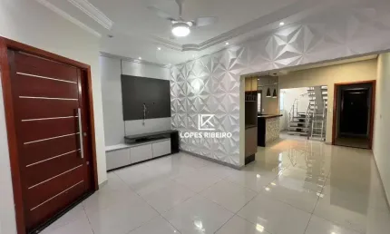 Casa com 3 dormitórios para alugar, 120 m² por r$ 3.500,00/mês - jardim dona regina - santa bárbara d'oeste/sp