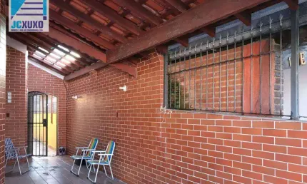 Casa com 2 dormitórios à venda, 72 m² por r$ 350.000 - caiçara - praia grande/sp
