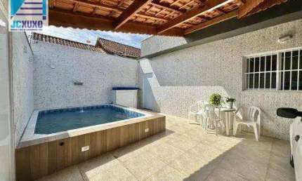 Casa com 3 dormitórios à venda, 108 m² por R$ 900.000 - Vila Assunção - Praia Grande/SP