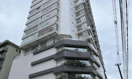 Apartamento com 3 dormitórios à venda, 149 m² por R$ 1.590.000 - Vila Guilhermina - Praia Grande/SP