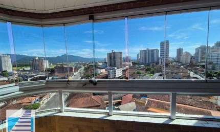APARTAMENTO 1 DORMITÓRIO, LAZER COMPLETO VILA CAIÇARA - PRAIA GRANDE