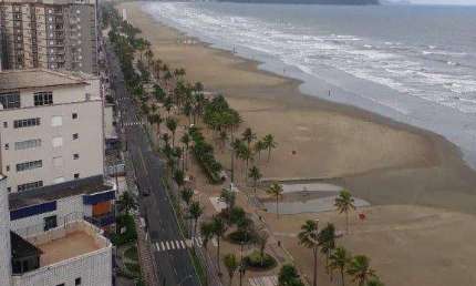 Apartamento com 1 dormitório (sala living)  à venda, 32 m² por R$ 215.000 - Ocian - Praia Grande/SP
