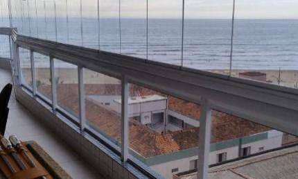 Apartamento com 3 Suítes, lazer completo, cinema, 100 metros da praia à venda, 155 m² por R$ 1.500.000 - Ocian - Praia Grande/SP