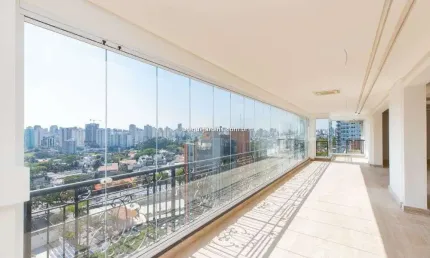 Apartamento com 4 quartos à venda na Avenida Açocê, Moema, São Paulo