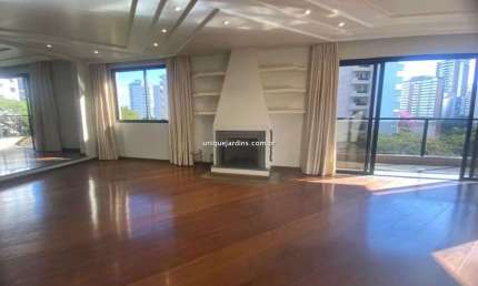 Apartamento com 4 quartos para alugar na Alameda dos Guaramomis, Moema, São Paulo