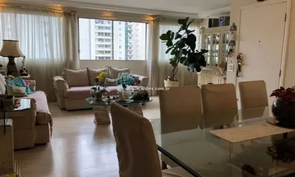 Apartamento com 4 quartos à venda na Avenida Rouxinol, 333, Moema, São Paulo