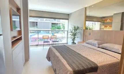 Apartamento com 1 quarto à venda na Alameda Tietê, Jardim América, São Paulo
