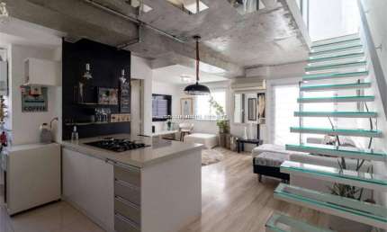 Cobertura Duplex no Itaim Bibi: 1 Dorm | 77 m² | 1 Vaga