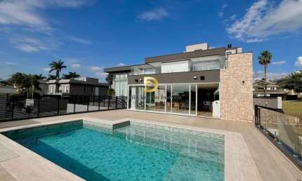 Casa em condomínio fechado com 6 quartos à venda na Alameda Aquárius, 371, Alphaville, Santana de Parnaíba por R$ 22.900.000