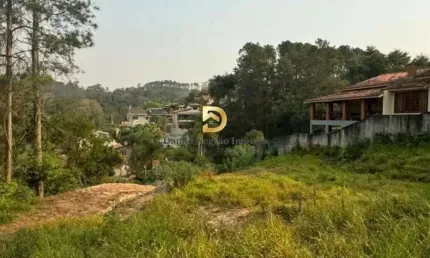 Terreno à venda na esparta, 185, alpes dos araçás (jordanésia), cajamar por r$ 550.000