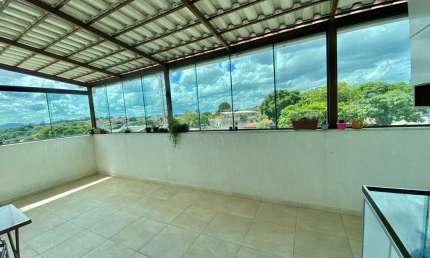 Cobertura com 2 quartos à venda por R$ 400.000 - Mantiqueira - Belo Horizonte/MG