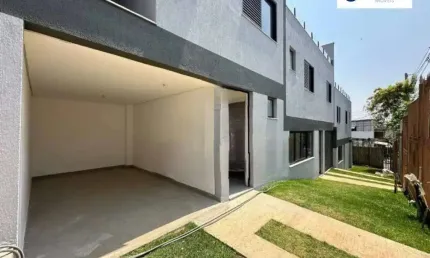 Casa geminada triplex com entrada independente com 3 quartos sendo 01 com suite à venda, 94,94 m² por r$ 780.000 - planalto - belo horizonte/mg