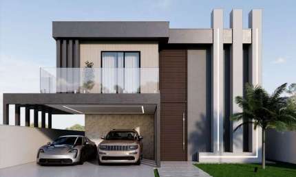 Casa com 4 quartos à venda, 252 m² por R$ 2.090.000 - Condomínio Gran Park - Vespasiano/MG