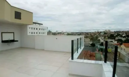 Cobertura com 3 quartos sendo 01 com suite à venda, 107 m² por R$576.900 - Santa Branca - Belo Horizonte/MG